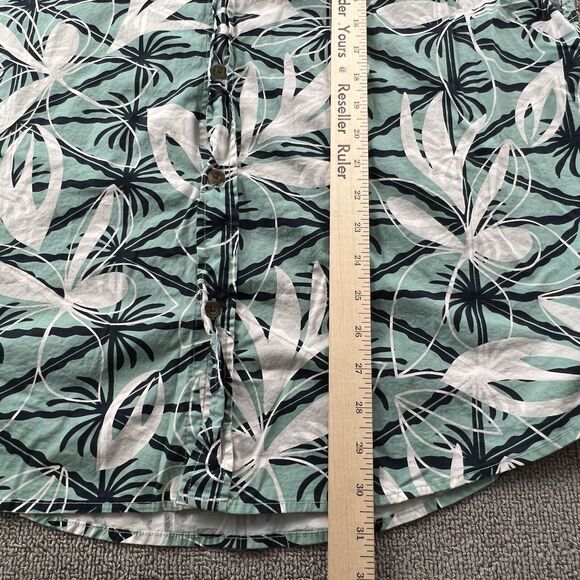 Salty Crew Shirt Adult 2XL XXL Floral Button Up Short Sleeve Casual Outdoor Mens - Picture 12 of 14